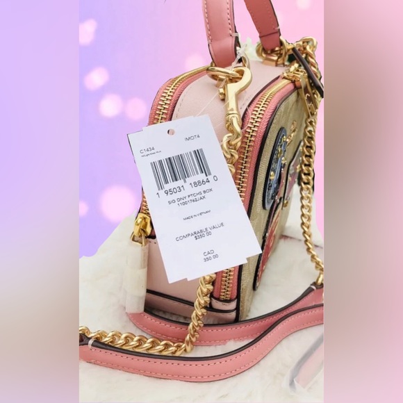 ✨NWT ✨Limited Edition Coach X Disney Box crossbody - Picture 3 of 4